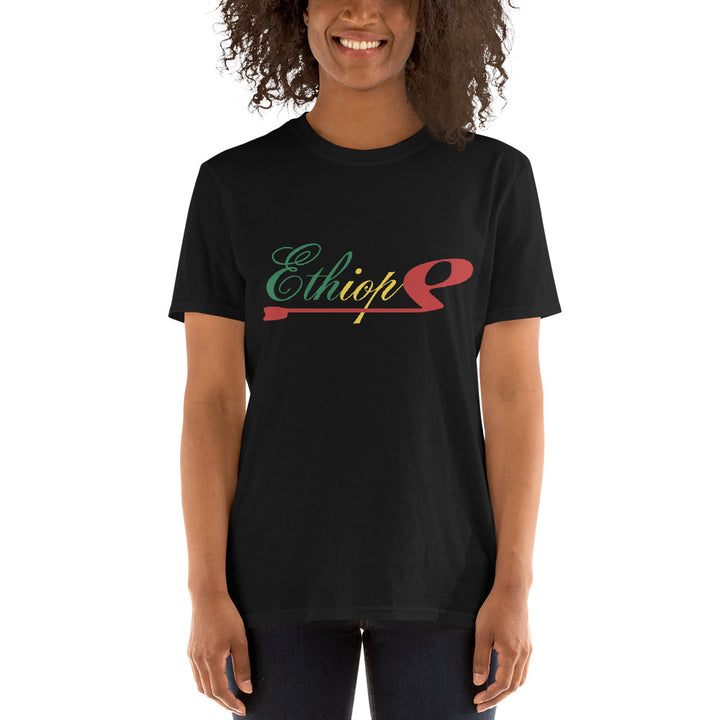 Short Sleeve t-shirt Black (Ethiopia)