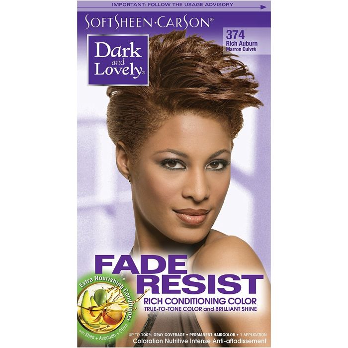 Dark & Lovely Rich Conditioning Color- 374 Rich Auburn.