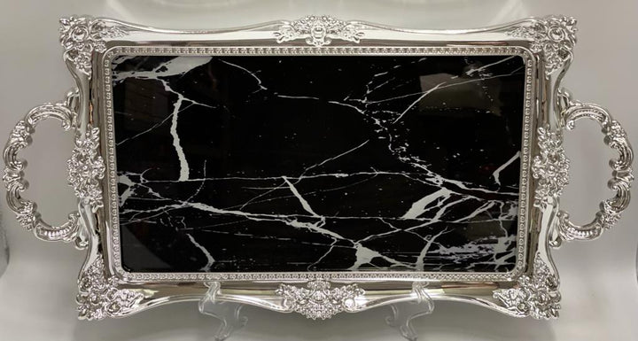 Tray, Black Marble ጋንቴራ