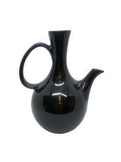 Ethiopian Ceramic  Jebena (Black) ሴራሚክ ጀበና