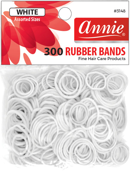 Rubber bands White 300ct