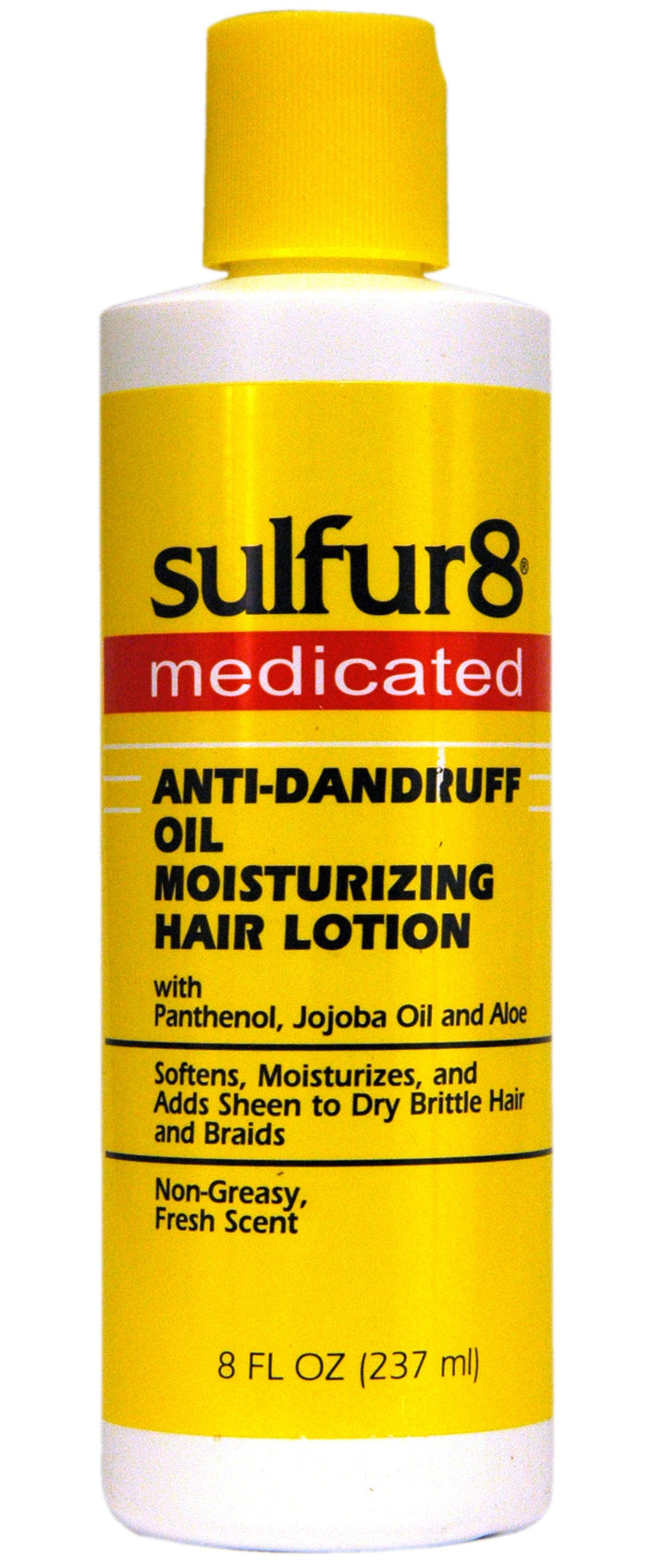 Sulfur8 Anti-Dandruff oil Moisturizing Hair Lotion. 8oz/237ml