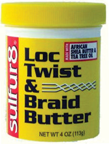 Sulfur8 Loc Twist & Braid Butter. 4oz/113g
