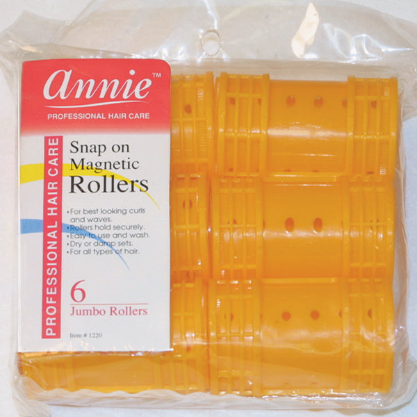 Snap-on rollers Orange (Jumbo Rollers) 6c
