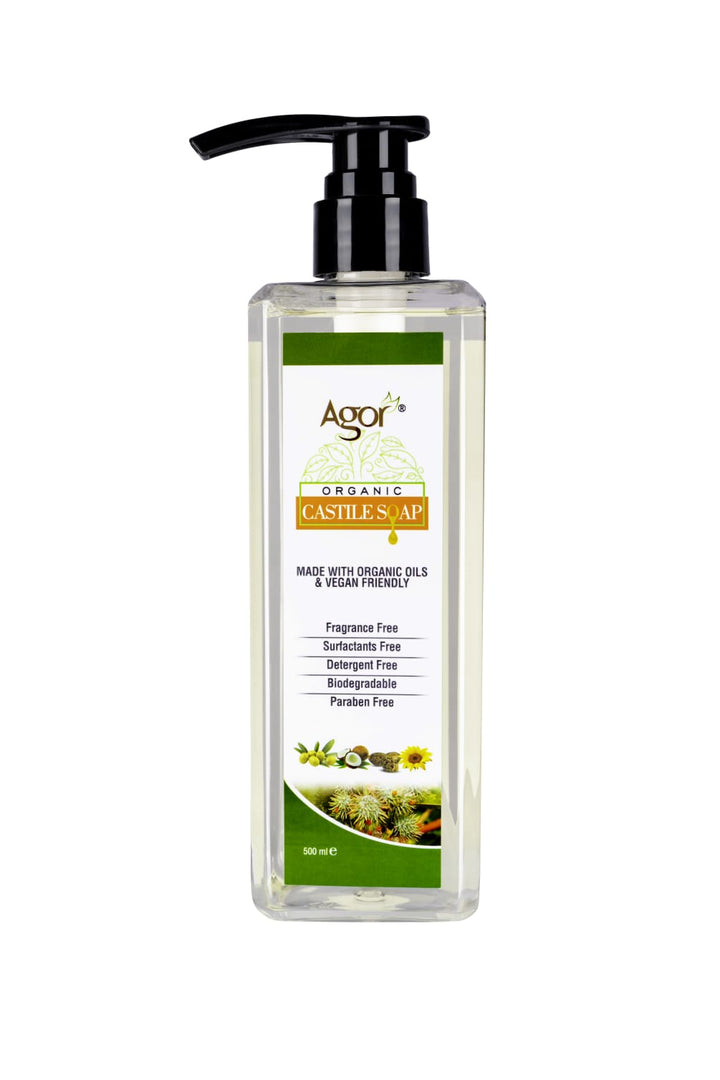 Agor Organic Castile Soap (500ml)